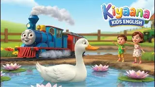 Fun Learning Nursery Rhymes for Kids | The Tiny Train | Peekaboo Baby & More | Kiyaana Kids
