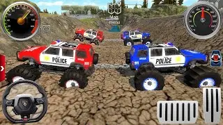 Juegos De Carros Police Monster Truck Impossible Driver Car Extreme Racing For Android Mud Gameplay