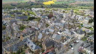 Antrain (Val Couesnon) vue de drone