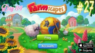Day 34 Start a new day #27 .1 🐈‍⬛Farmscapes🏡 #farmscapes