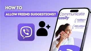 How to allow friend suggestions on Viber?