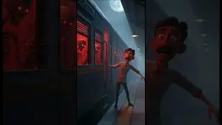 ट्रेन का भूतिया सफर😱 | #bhoot #horrorstories #ghost #train