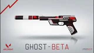 Ghost - Beta | Custom Valorant Skin by pRoDeeD | 1440p FOV showcase  #Valorant #CustomSkin