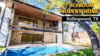 Built for Families, Designed for Luxury: Modern New Rollingwood Estate | Eanes ISD | Westlake Austin