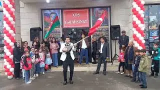 Məhəmməd Hacı Oğlu/ Saz İfamda Dombra/ Era Ucuzluq Ticarət Mərkəzinin A&ccedil;ılışı/ Yevlax Xaldan/ 2024