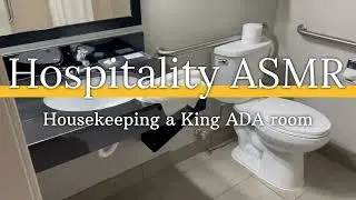 Hospitality ASMR: Housekeeping Clips from an ADA King Room