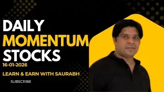 Daily Momentum Stock 16-01-2026 / Intraday/swing/position/Invest/Breakout/Support/Resistant/Trade