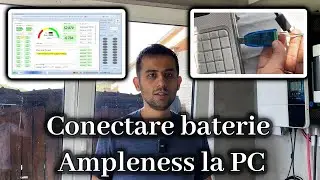 Tutorial conectare baterie Ampleness la calculator
