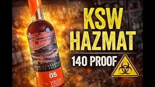 Rare Character Hazmat Bourbon KSW Batch 05  🥃 140 Proof Limited Release Whiskey Tasting Review