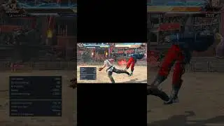 Tekken 8 Hwoarang Combo JFSR 104 damage #tekken8 #hwoarang #combos #combo