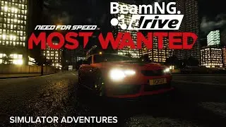 BeamNG Becomes Need for Speed MOST WANTED from 2012 Map