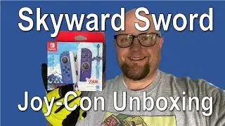 Zelda Joy Con Unboxing - Skyward Sword