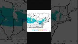Major Winter Ice Storm, Heavy Snow, & Rainfall! #icestorm