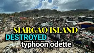 SIARGAO ISLAND DESTROYED TYPHOON ODETTE #siargaodestroyed#helpsiargao#siargaoisland