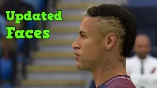 FIFA 18 Updated Faces FT. Neymar, Sterling, David Silva...etc