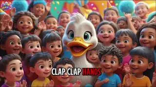 Cute Ducklings and Kids Laugh Together | Animated Fun Song | Rhyme Land