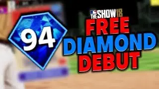 Brand NEW 94 Overall Diamond Card! MLB The Show 18 Diamond Dynasty