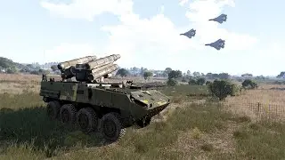 Russian Fighters Have Abandoned Their Attack on Ukrainian Anti-air Missiles - Arma 3