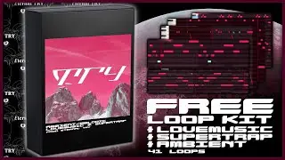 [41 FREE LOOP KIT] REDDA LOVEMUSIC, ambient, darkspin, supertrap, alientrap