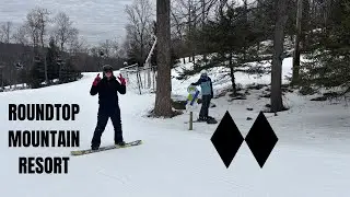 SKI DAY AT ROUNDTOP MOUNTAIN RESORT IN PA