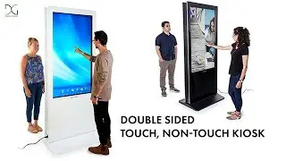 Double-Sided Digital Signage & Touch Screen Kiosks | Displays2go&reg;