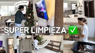 QUITÉ TODA MI DECORACIÓN🎄SÚPER LIMPIEZA | ORGANIZANDO MI HOGAR ✅