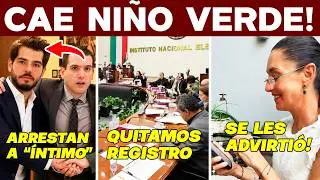 CAE NIÑO VERDE! ARRESTAN A 