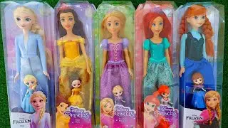 Satisfying with Unboxing & Review Disney Princess Frozen ELSA & Jasmine Toys! ASMR Relaxing