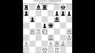 Gideon Stahlberg Vs Hiong Liong Tan