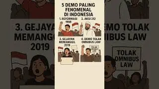 5 Demo Paling Fenomenal di Indonesia, dari Reformasi 98 hingga Demo Bubarkan DPR 28 Agustus 2025