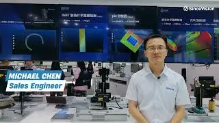 Проверка модуля теплоотвода IGBT | Лазерный профилометр SinceVision SR8060 с точностью 0,1 мкм