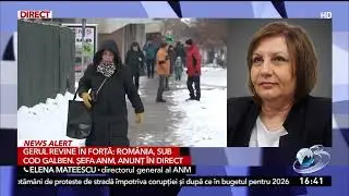 Gerul revine în forță: România, sub cod galben. Șefa ANM, anunț în direct