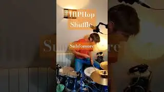 Hip hop Shuffle 🔥🔥🔥 #shufflemusic #music #drums #drummer #drum #fy #drumming #groove #batterie #art