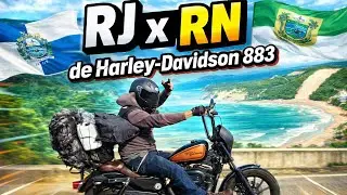 BR 101 Norte - RJ x RN de HARLEY - Xl 883 - Ep.01