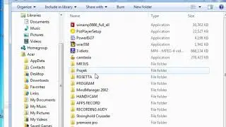 rosetta, hOW To Open Program File