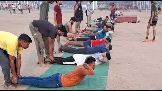 Live होम गार्ड physical ( Highjump,Shotput,Long jump,) COACH- National Medlist Amarjit