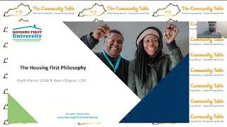 The Community Table: Not Another Housing First Training (5/8/24)