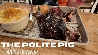 The Polite Pig in Disney Springs Dining Review