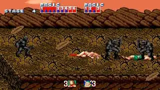 Golden Axe Sega Genesis (Multiplayer Widescreen)