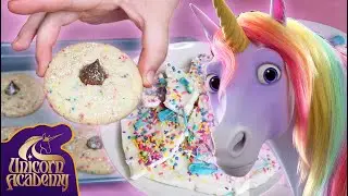 Unicorn Themed Recipes! 🦄🍪 | Unicorn Academy Crafts for Kids