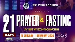 DAY 18  OF 21 DAYS OF PRAYER AND FASTING (Daniel Fast) || 29 JANUARY 2026