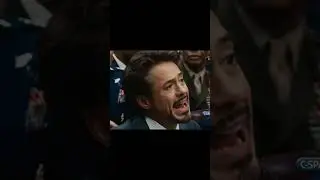 Robert Downey Jr (iron man 2) court scene meme template
