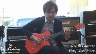 Blue Guitars - Relish Guitars / Aluminum Mary  VS  Wood Mary