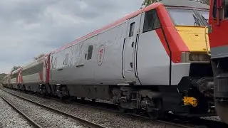 Diesel locomotive epic freight day 66730 66713 66745 66716 66687 66799 66099 67014 66007 