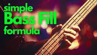 3 Step Pentatonic Formula for Funky Bass Fills