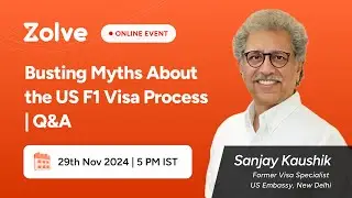 F-1 Visa Secrets Revealed by Ex-Officer Sanjay Kaushik!