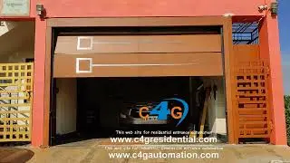 Automatic Roll Up Basement Car Shed Garage Door Automation in India