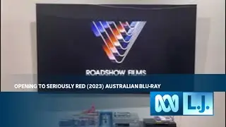 Opening to Seriously Red (2023) Australian Blu-Ray