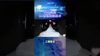 5D Holographic projection technology turns banquet halls into your favorite wedding venue