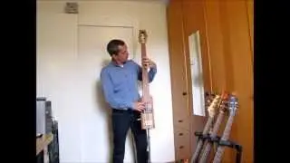 Homemade Electric Upright Bass